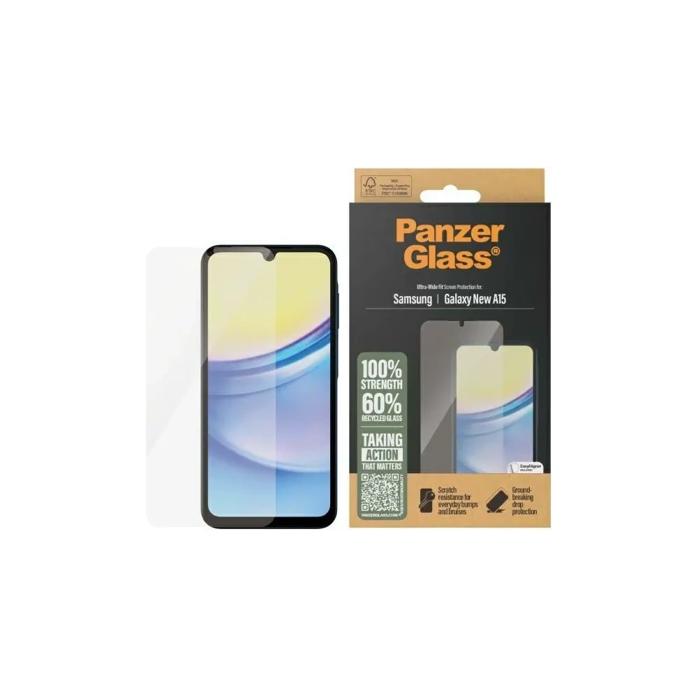 Szkło hartowane PanzerGlass Ultra-Wide Fit Samsung Galaxy A16 4G / A16 5G