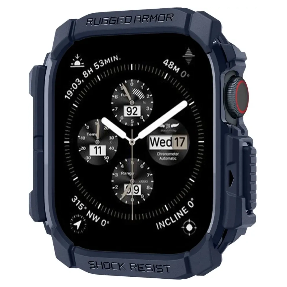 Etui Spigen Rugged Armor Apple Watch 10 / 11 46mm Navy Blue