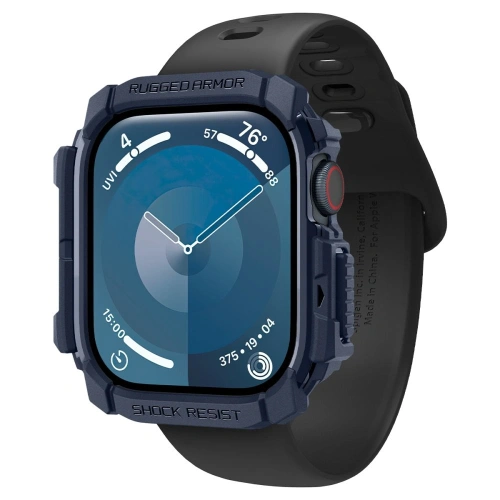 Kup Etui Spigen Rugged Armor Apple Watch 10 46mm Navy Blue - SPN16568 - {ean13} - Sklep Home Screen