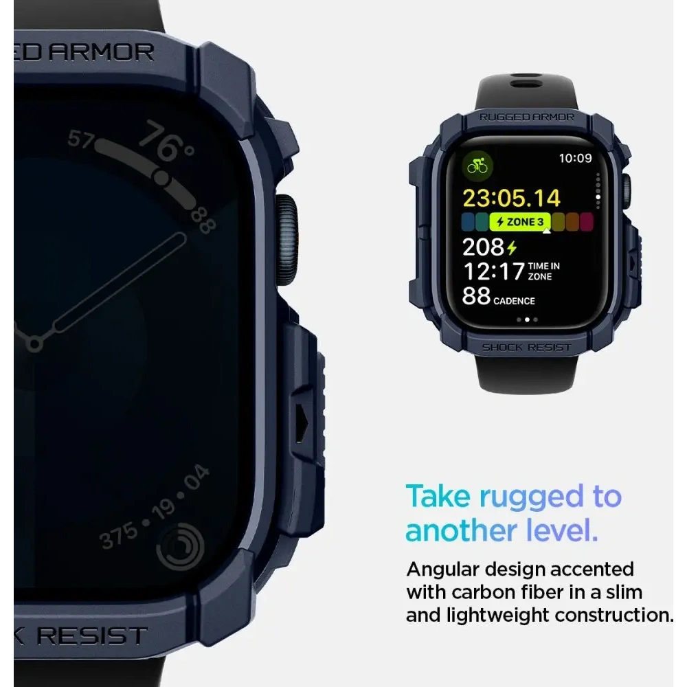 Etui Spigen Rugged Armor Apple Watch 10 / 11 46mm Navy Blue