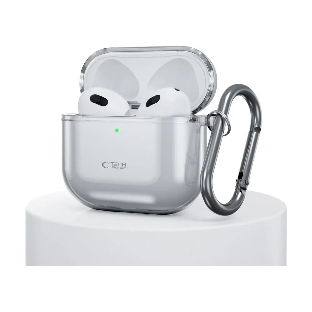 Etui Tech-Protect Flexair Apple AirPods 4 Ash Grey