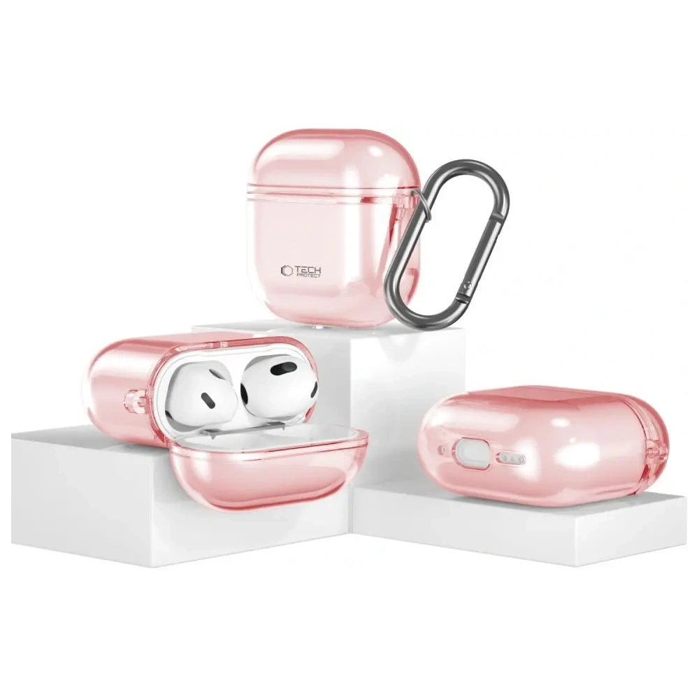 Etui Tech-Protect Flexair Apple AirPods 4 Baby Pink