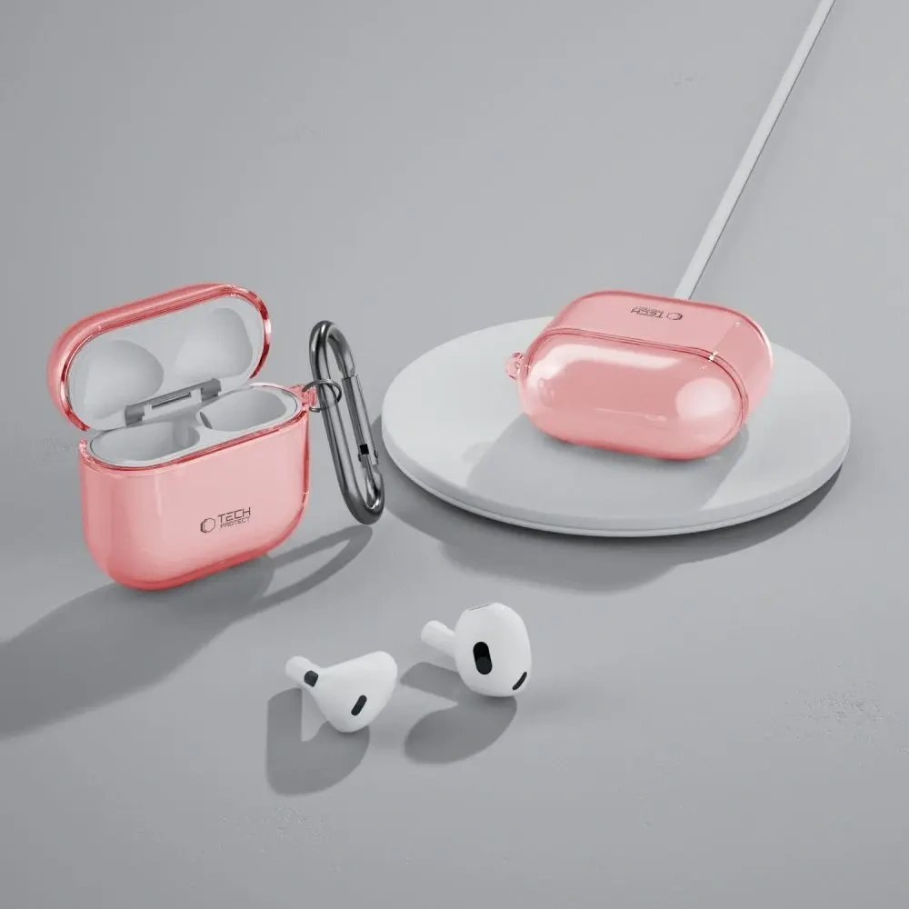 Etui Tech-Protect Flexair Apple AirPods 4 Baby Pink