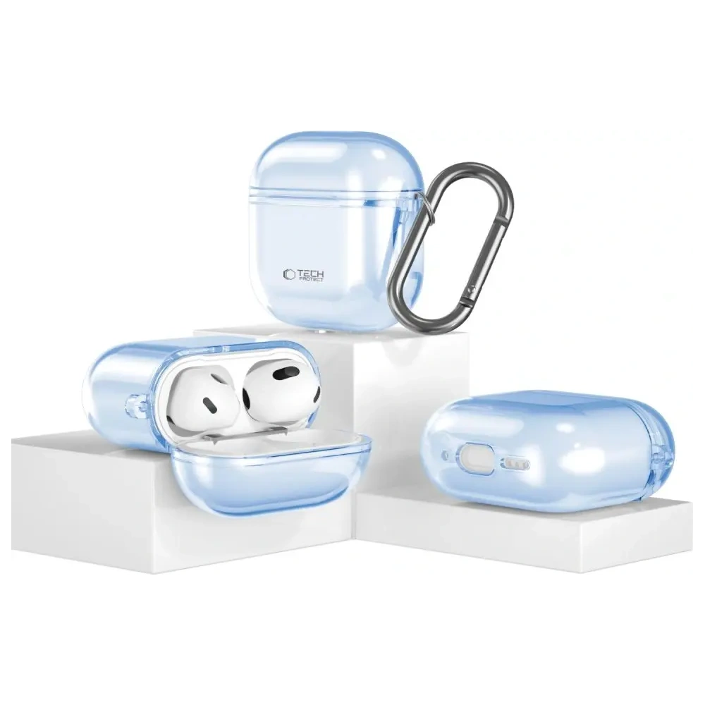 Etui Tech-Protect Flexair Apple AirPods 4 Baby Blue