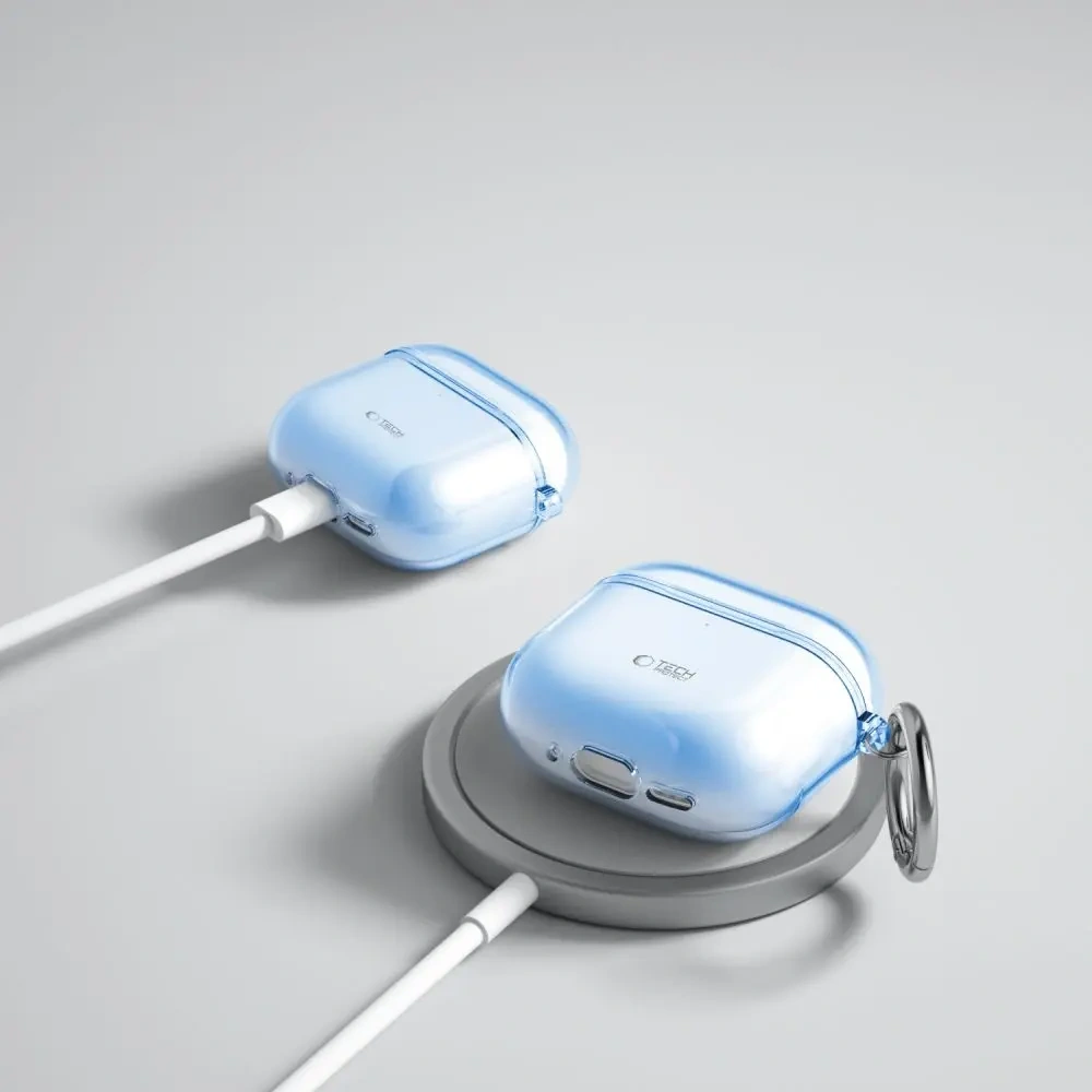 Etui Tech-Protect Flexair Apple AirPods 4 Baby Blue