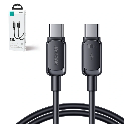 Kup Kabel Joyroom Multi-Color Series A14 USB-C / USB-C 60W 1.2 m czarny - JYR1097 - {ean13} - Sklep Home Screen