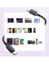 Kup Kabel Joyroom Multi-Color Series A14 USB-C / USB-C 60W 1.2 m czarny - JYR1097 - {ean13} - Sklep Home Screen
