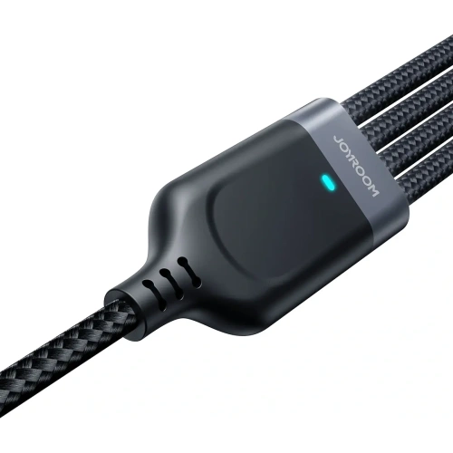 Kup Kabel Joyroom Multi-Use Series S-A18 USB-A / 2xUSB-C, Lightning, microUSB 1.2m černý - JYR1098 - {ean13} - Sklep Home Screen