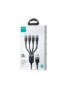 Kup Joyroom Multi-Use Series S-A18 kábel USB-A / 2xUSB-C, Lightning, microUSB 1.2m fekete - JYR1098 - {ean13} - Sklep Home Screen
