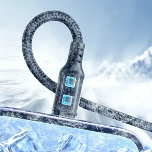 Kabel Joyroom Multi-Use Series S-A18 USB-A / 2xUSB-C, Lightning, microUSB 1.2m černý