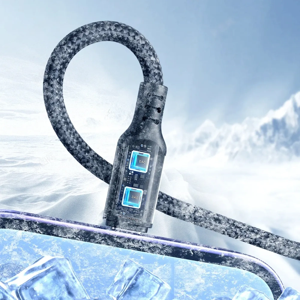 Kabel Joyroom Multi-Use Series S-A18 USB-A / 2xUSB-C, Lightning, microUSB 1.2m czarny