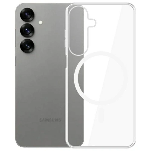 Kup Etui 3MK MagCase Samsung Galaxy S25 MagSafe průhledný/clear - 3MK15816 - {ean13} - Sklep Home Screen