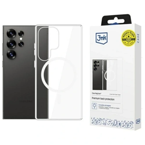 Buy 3MK MagCase Samsung Galaxy S25 Ultra MagSafe clear - 3MK15817 - {ean13} - Home Screen Store Europe