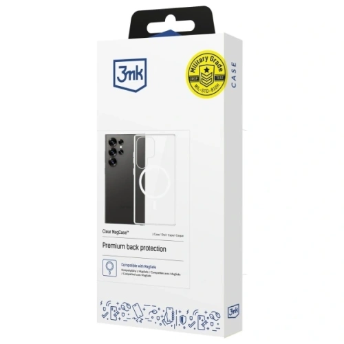 Buy 3MK MagCase Samsung Galaxy S25 Ultra MagSafe clear - 3MK15817 - {ean13} - Home Screen Store Europe