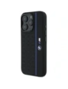 Kup BMW BMHMP16X23SHEB Apple iPhone 16 Pro Max husă din silicon Hexagon Blue Line MagSafe neagră - BMW790 - {ean13} - Sklep Home Screen