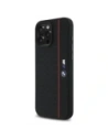 Kup Etui BMW BMHMP16X23SHER Apple iPhone 16 Pro Max hardcase Silicone Hexagon Red Line MagSafe czarny/black - BMW791 - {ean13} - Sklep Home Screen
