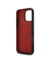Buy BMW BMHMP16X23SHER Apple iPhone 16 Pro Max hardcase Silicone Hexagon Red Line MagSafe black - BMW791 - {ean13} - Home Screen Store Europe