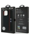 Kup BMW BMHMP16X23SHER Apple iPhone 16 Pro Max Hardcase Silikon Hexagon Rote Linie MagSafe schwarz - BMW791 - {ean13} - Sklep Home Screen