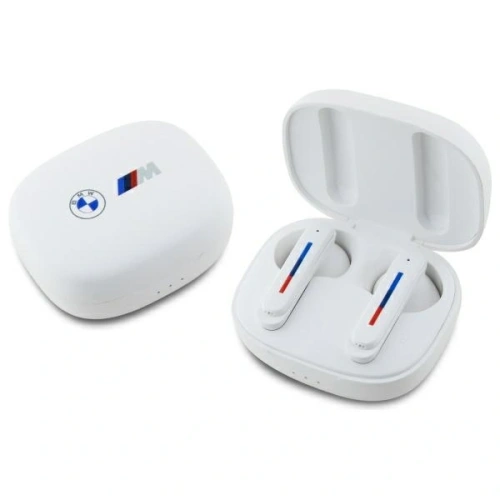 Buy BMW BMBEMIATP20LOH 5.3 Bluetooth wireless in-ear headphones TWS + docking station Printed Logos white - BMW792 - {ean13} - Home Screen Store Europe