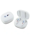 Bezprzewodowe słuchawki douszne BMW Bluetooth 5.3 BMBEMIATP20LOH TWS + stacja dokująca Printed Logos biały/white