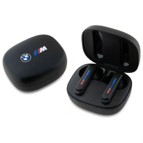 Kup BMW BMBEMIATP20LOK 5.3 Bluetooth vezeték nélküli fülhallgató TWS + dokkoló állomás Nyomtatott logók fekete - BMW793 - {ean13} - Sklep Home Screen