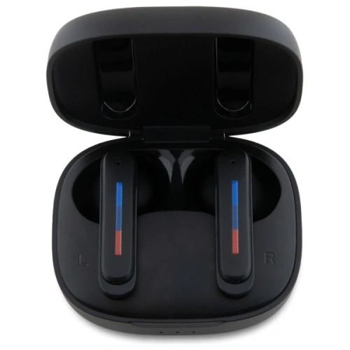 Kup Bezprzewodowe słuchawki douszne BMW Bluetooth 5.3 BMBEMIATP20LOK TWS + stacja dokująca Printed Logos czarny/black - BMW793 - {ean13} - Sklep Home Screen