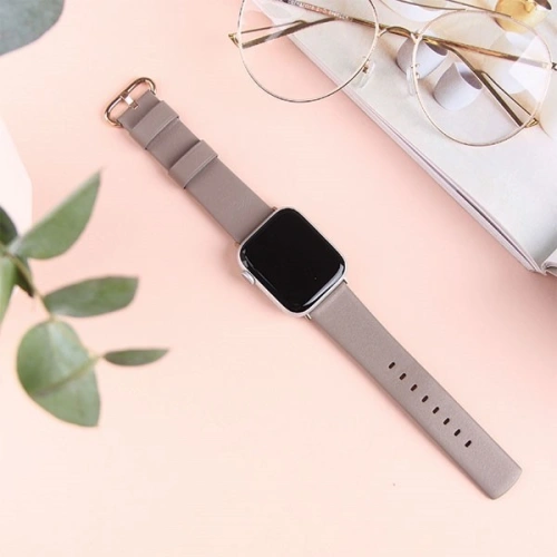 Kup UNIQ Mondain Apple Watch 4/5/6/7/SE/8/9/Ultra 44/45/49mm Echtes Leder beige/sand - UNIQ162SNDBEI - {ean13} - Sklep Home Screen