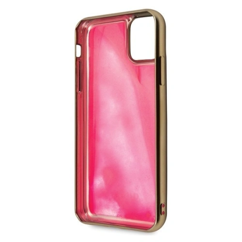 Kup Etui Guess GUHCN61GLTRPI Apple iPhone 11 różowy/pink hard case Glow in the Dark Sand Matte - GUE397PNK - {ean13} - Sklep Home Screen