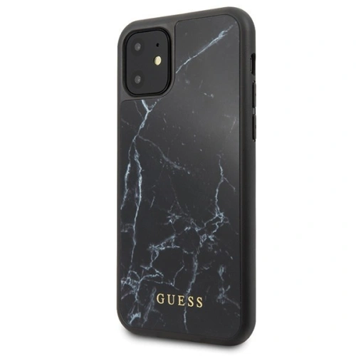 Kup Etui Guess GUHCN61HYMABK Apple iPhone 11 černý/black Marble Glass - GUE398BLK - {ean13} - Sklep Home Screen