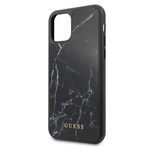 Kup Guess Apple Tasche GUHCN61HYMABK iPhone 11 schwarz/schwarz Marmorglas - GUE398BLK - {ean13} - Sklep Home Screen