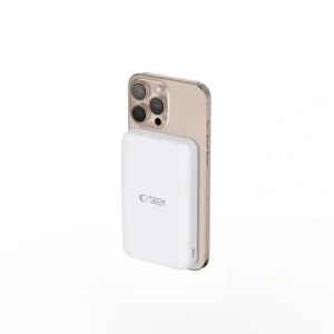 Kup Powerbank Tech-Protect PB24 LifeMag Qi2 MagSafe 10000mah White - THP3573 - {ean13} - Sklep Home Screen