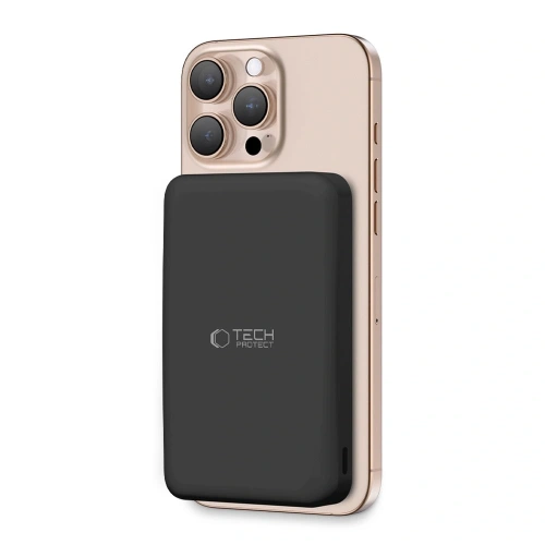 Kup Powerbank Tech-Protect PB24 LifeMag Qi2 MagSafe 10000mah Black - THP3574 - {ean13} - Sklep Home Screen