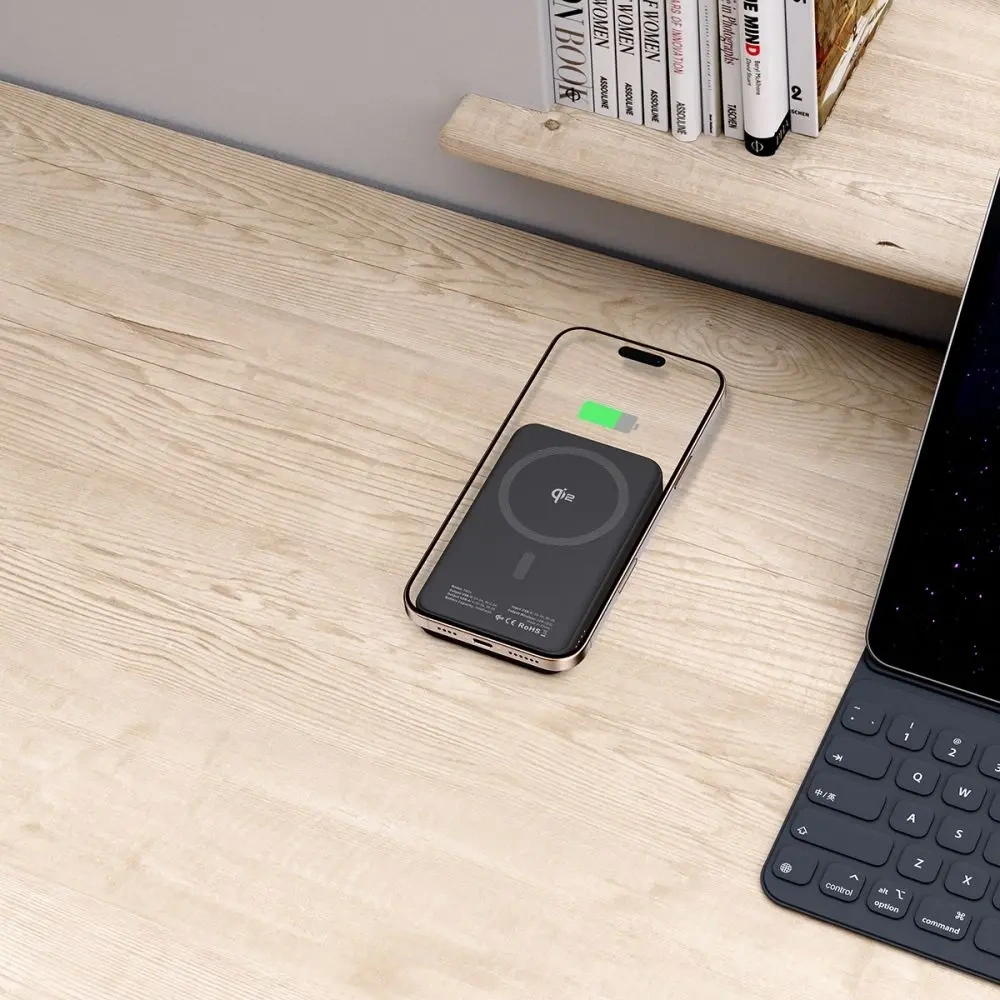 Powerbank Tech-Protect PB24 LifeMag Qi2 MagSafe 10000mah Black