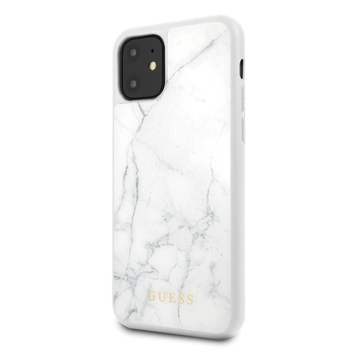 Kup Guess Apple Tasche GUHCN61HYMAWH iPhone 11 weiß/weiß Marmor - GUE399WHT - {ean13} - Sklep Home Screen