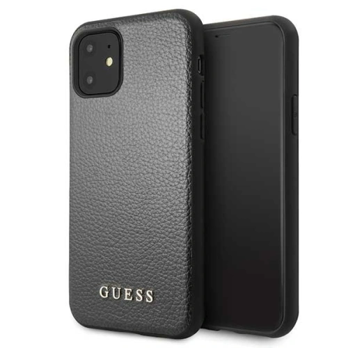 Kup Guess Apple Tasche GUHCN61IGLBK iPhone 11 schwarz/schwarz Hartschalenetui Iridescent - GUE400BLK - {ean13} - Sklep Home Screen