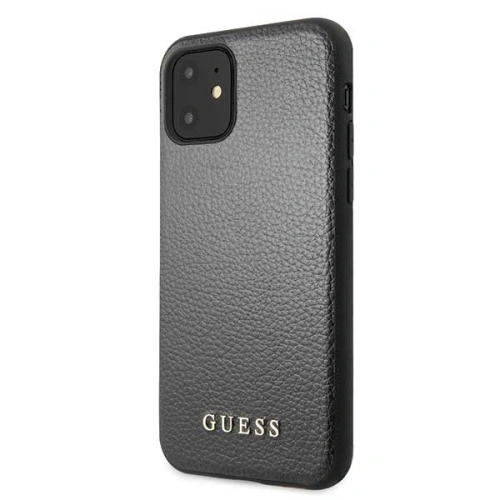 Kup Guess Apple Tasche GUHCN61IGLBK iPhone 11 schwarz/schwarz Hartschalenetui Iridescent - GUE400BLK - {ean13} - Sklep Home Screen