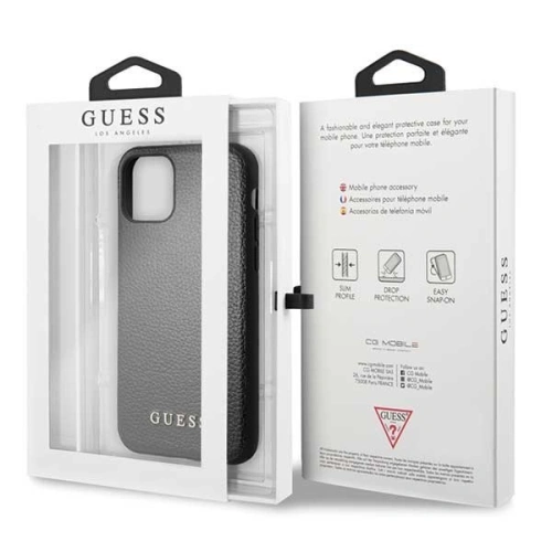 Kup Guess Apple Tasche GUHCN61IGLBK iPhone 11 schwarz/schwarz Hartschalenetui Iridescent - GUE400BLK - {ean13} - Sklep Home Screen