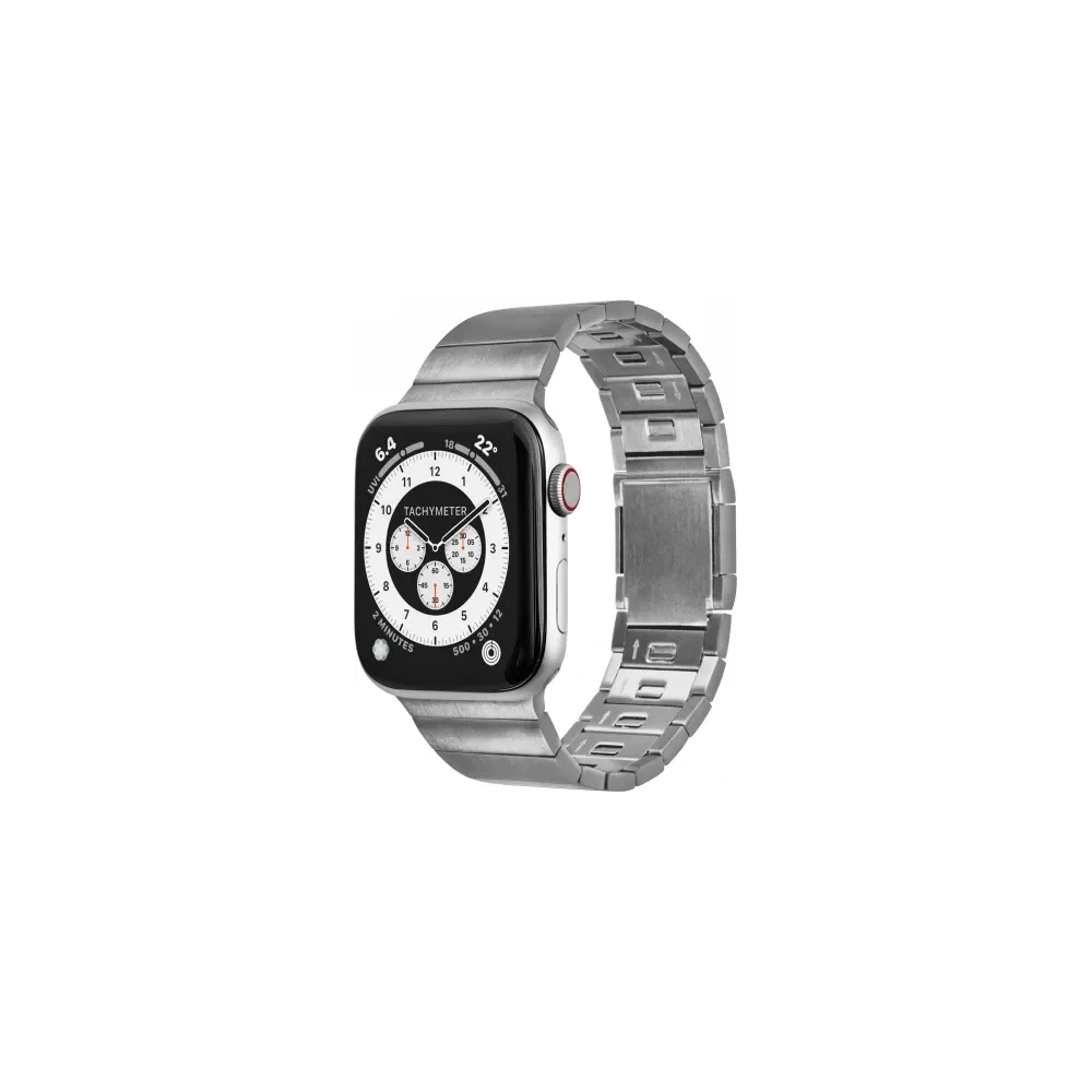 Bransoleta LAUT LINK 2.0 Srebrna do Apple Watch 42-49mm