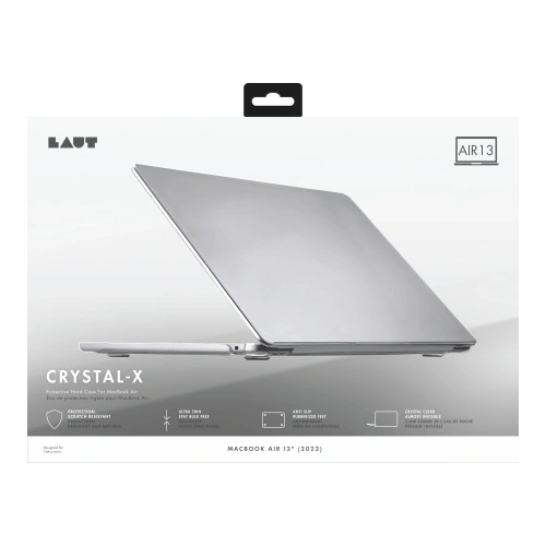 Kup Etui LAUT Slim Crystal-X Apple MacBook  Air 13" M2 2022 / M3 2024 (crystal) - LUT125 - {ean13} - Sklep Home Screen
