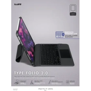 Kup Laut Type Folio 2 Bluetooth billentyűzet Apple iPad Pro 11" 2024 (5. generáció) (fekete) - LUT162 - {ean13} - Sklep Home Screen