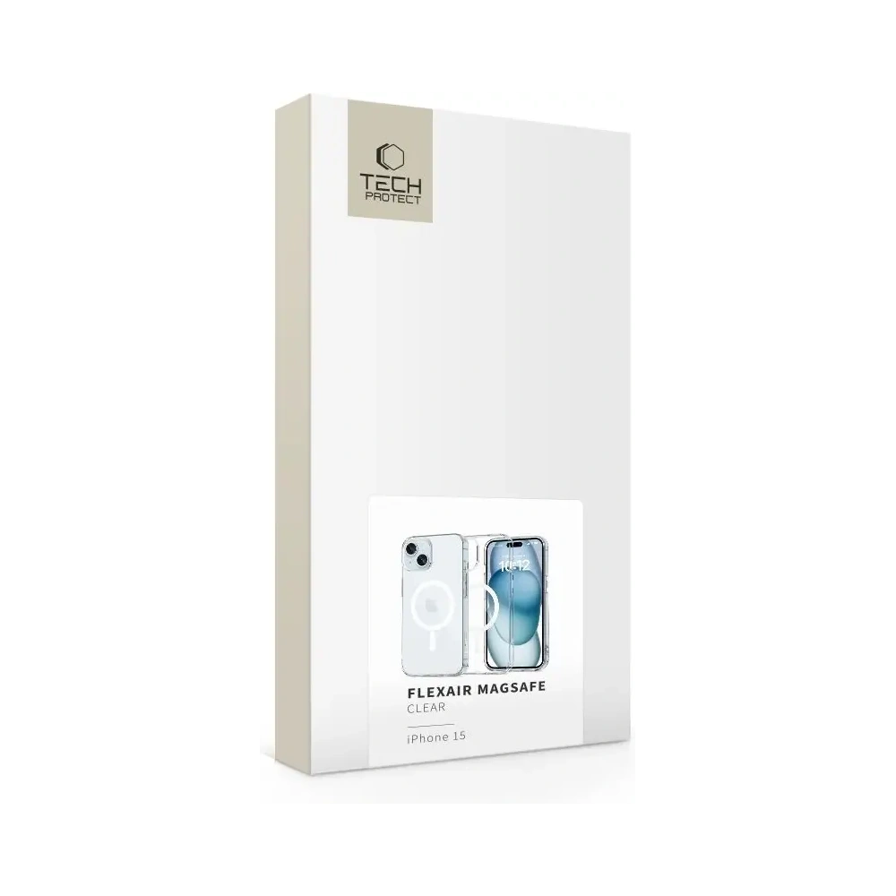Etui Tech-Protect FlexAir MagSafe Apple iPhone 15 Clear