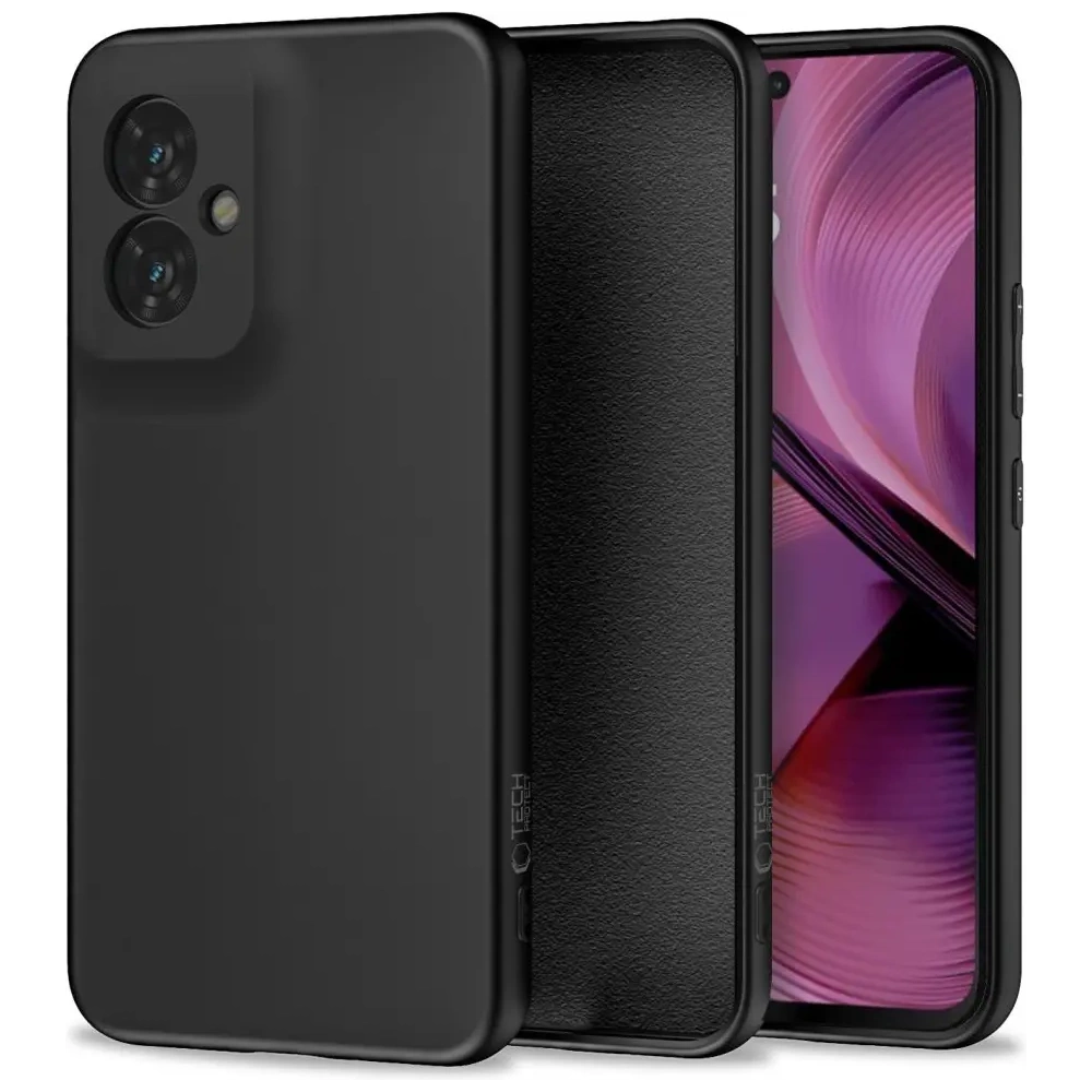 Etui Tech-Protect Icon Motorola Moto G55 5G Black