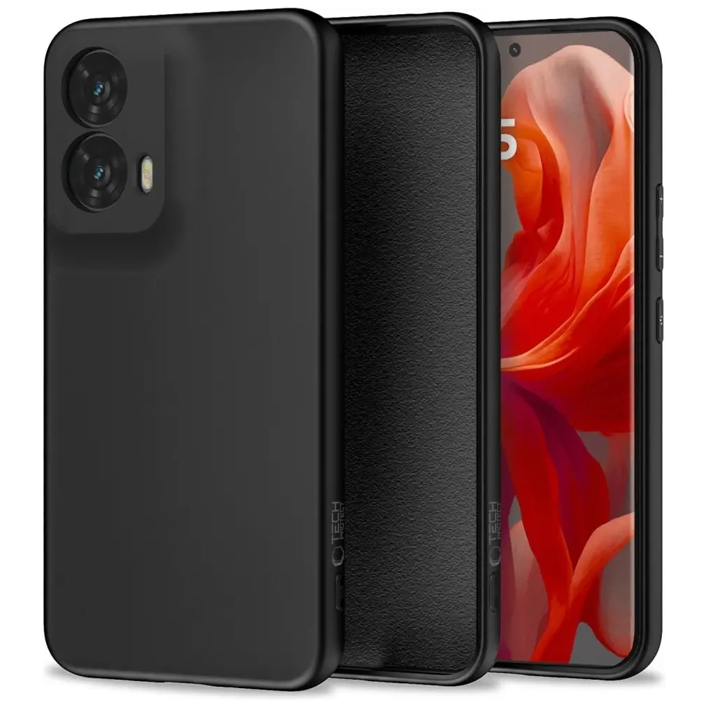 Etui Tech-Protect Icon Motorola Moto G85 5G Black