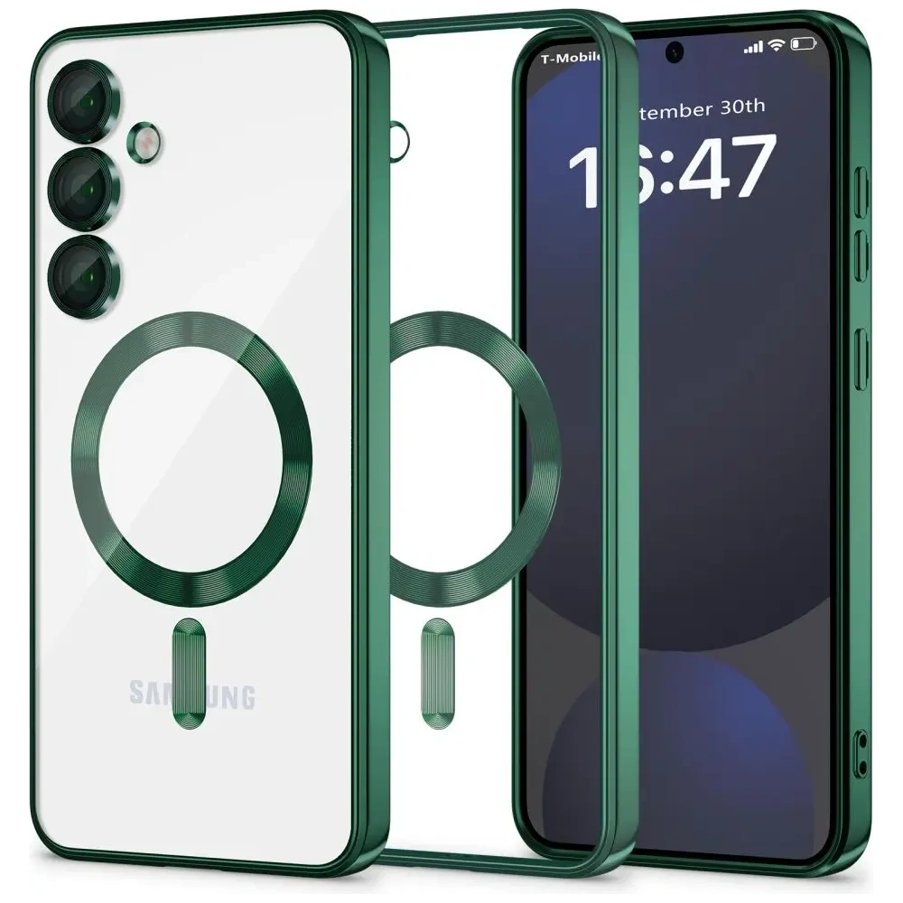 Etui Tech-Protect MagFlex MagSafe Samsung Galaxy S24 FE Jungle Green