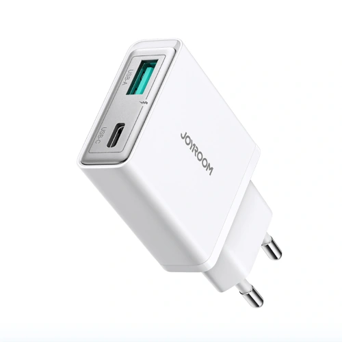 Kup Joyroom JR-TCF14 Netzladegerät USB-A USB-C 20W PD QC3.0 weiß - JYR1099 - {ean13} - Sklep Home Screen