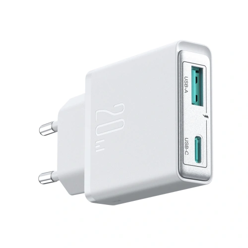Kup Joyroom JR-TCF14 Netzladegerät USB-A USB-C 20W PD QC3.0 weiß - JYR1099 - {ean13} - Sklep Home Screen