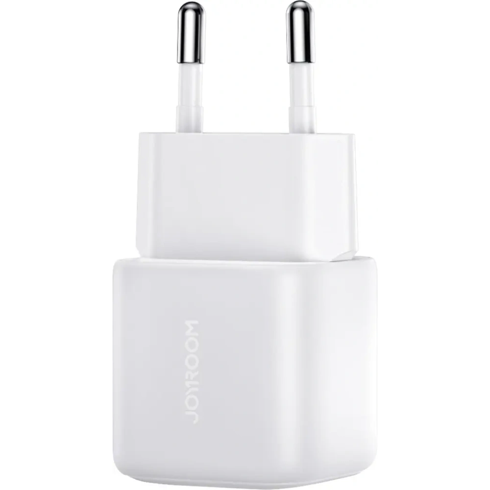 Ładowarka sieciowa Joyroom JR-TCG08 GaN USB-C 20W PD QC3.0 biała