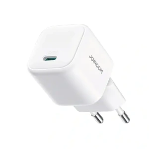 Ładowarka sieciowa Joyroom JR-TCG08 GaN USB-C 20W PD QC3.0 biała