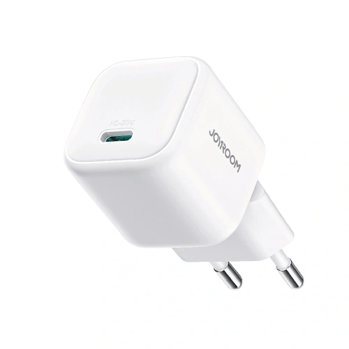 Kup Síťová nabíječka Joyroom JR-TCG08 GaN USB-C 20W PD QC3.0 bílá - JYR1100 - {ean13} - Sklep Home Screen