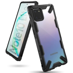 Kup Etui Ringke Fusion-X Samsung Galaxy Note 10 Lite Negru - RGK1131BLK - {ean13} - Sklep Home Screen